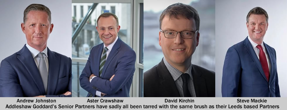 Addleshaw Goddard Utterly Discredited. Addleshaw Goddard Utterly Discredited.